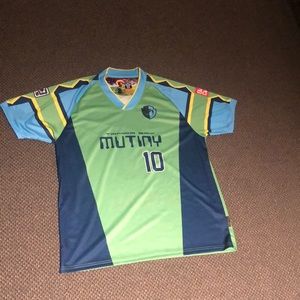 Carlos Valderrama- Tampa Bay Mutiny Replica Jersey